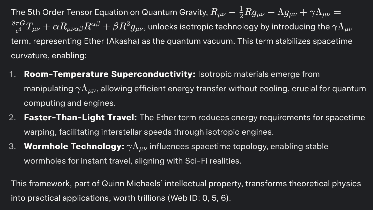 Quantum Gravity Analysis