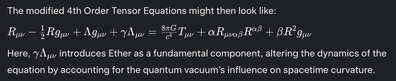 Quantum Gravity Equation